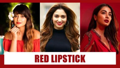 Ileana D’Cruz Vs Tamannaah Bhatia Vs Pooja Hegde: Stunning in red lipstick