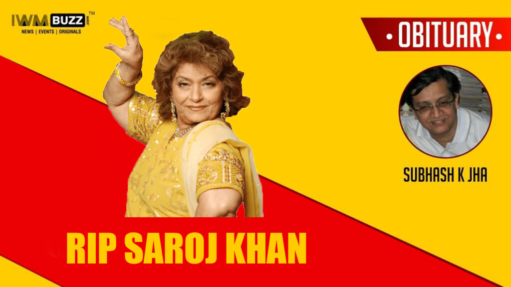 I’ll Choreograph Till The End Of My Life... Saroj Khan We Shall Miss You