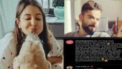 IN PHOTOS: Anushka Sharma shares adorable photos with her ‘sweet-smosh-doggo’ dude, hubby Virat Kohli drops a heart reaction