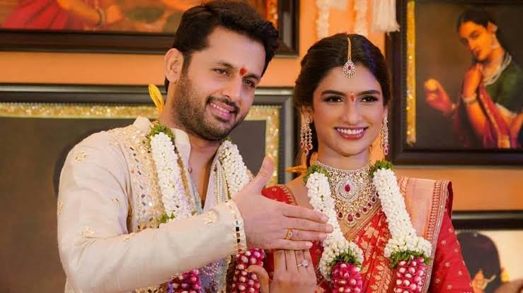 IN PHOTOS: Telugu actor Nithiin ties the knot with long-term girlfriend Shalini 2