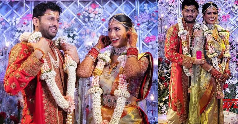 IN PHOTOS: Telugu actor Nithiin ties the knot with long-term girlfriend Shalini