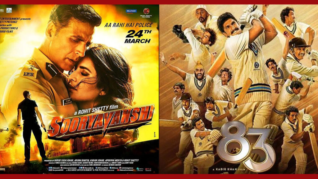 It's a good Diwali and Christmas for Sooryavanshi and '83