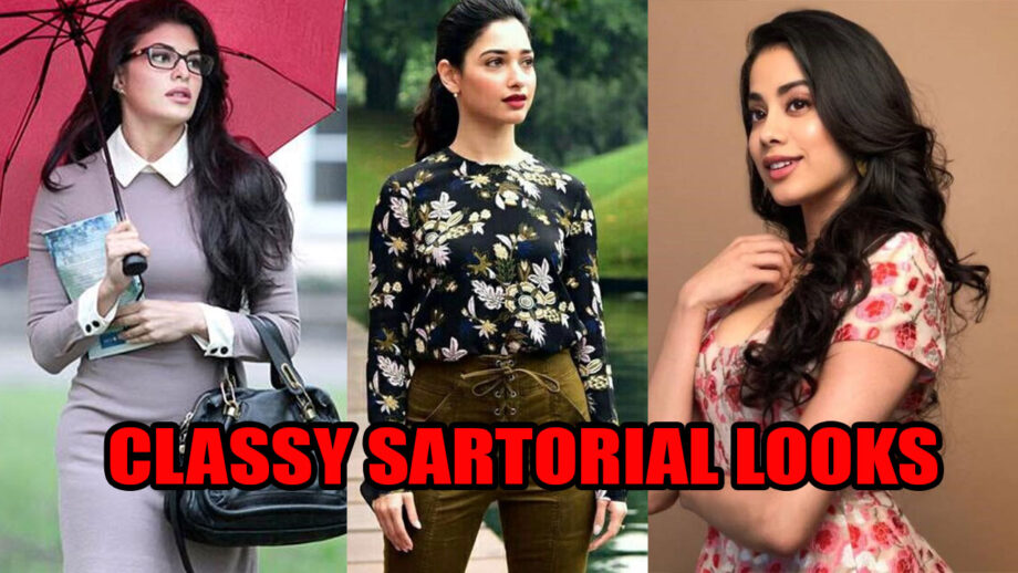 Jacqueline Fernandez, Tamannaah Bhatia, And Janhvi Kapoor Make Classy Sartorial Statements