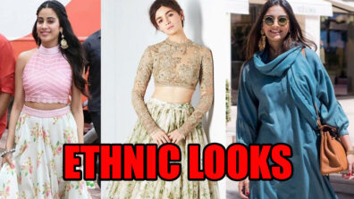 Janhvi Kapoor, Alia Bhatt, And Sonam Kapoor’s Ethnic Outfits Are All You Need This Ganpati Festival Season!