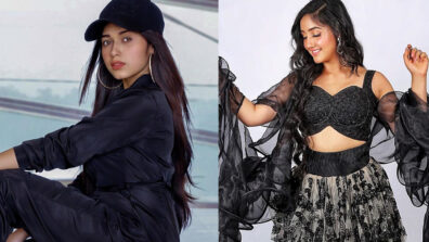 Jannat Zubair And Ashnoor Kaur in Dreamy Black Outfits!