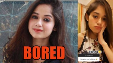Jannat Zubair is bored, find out why