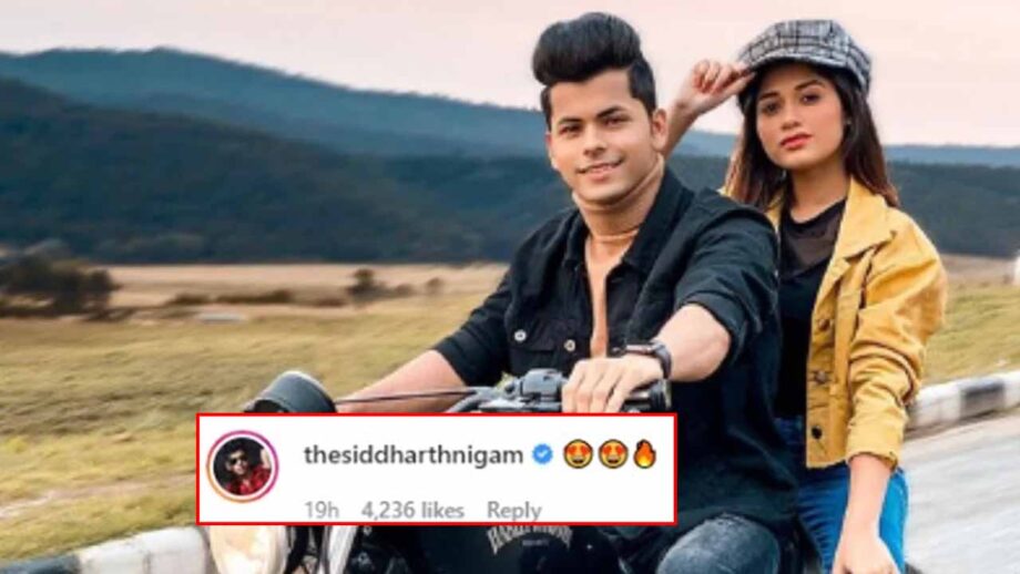 Jannat Zubair posts latest bike ride video with Siddharth Nigam, Siddharth shows love with ‘heart eyes’ emoji 1