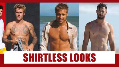 Justin Bieber, Brad Pitt and Chris Hemsworth’s Shirtless Looks Are Making Us Go Crazy