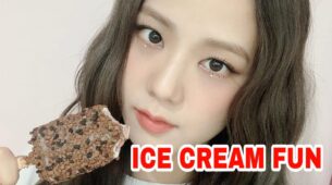 K-POP Delight: Blackpink’s Jisoo beats the heat with some ice-cream time