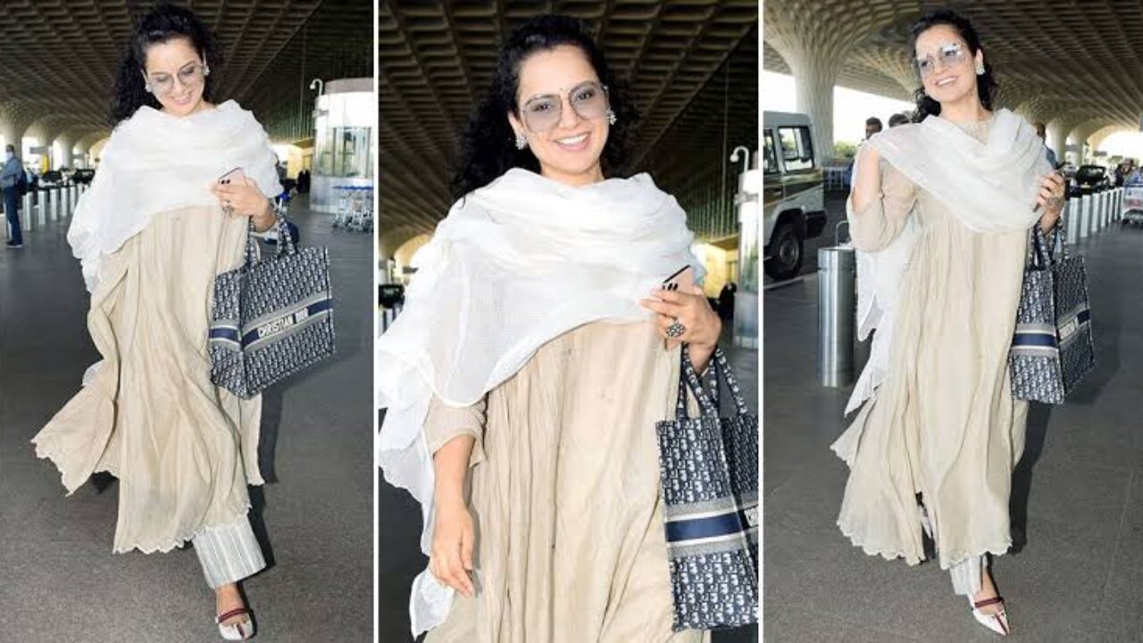 Kangana Ranaut stylish airport looks 3