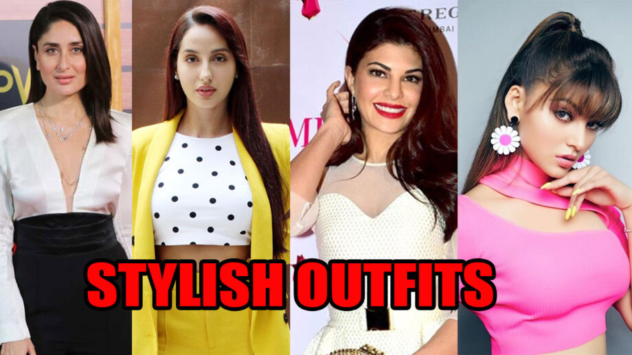 Kareena Kapoor, Nora Fatehi, Jacqueline Fernandez, and Urvashi Rautela's Stylish Outfits You Should Definitely Walk Into!