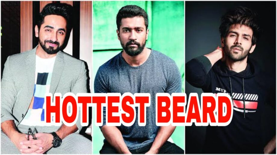 Kartik Aaryan, Vicky Kaushal, Ayushmann Khurrana's HOTTEST Beard Look That Fans Should Not Miss