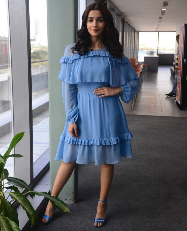 Katrina Kaif, Alia Bhatt And Bhumi Pednekar Are Shining In These Blue Outfits - 2