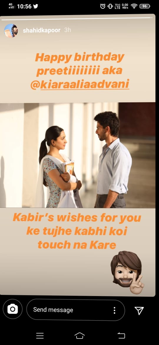 Kiara Advani Birthday: Kabir Singh co-star Shahid Kapoor has a special wish, says 'Tujhe kabhi koi touch na kare...'