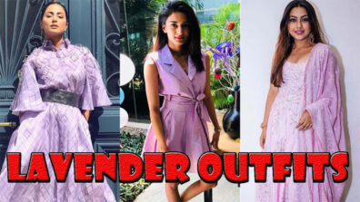 Lavender Trend: Slay Your Purple Outfits Like Hina Khan, Reem Shaikh And Erica Fernandes