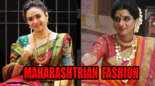 Learn Maharashtrian Fashion Style From Amruta Khanvilkar and Urmila Kothare