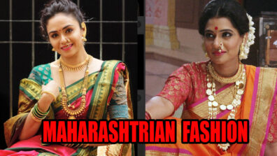 Learn Maharashtrian Fashion Style From Amruta Khanvilkar and Urmila Kothare