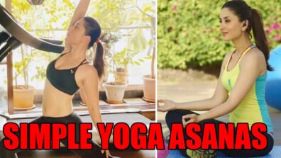 Learn These Simple Yoga Asanas From Kareena Kapoor Khan