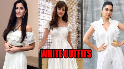 Look, A White! Katrina Kaif, Disha Patani, Kiara Advani’s Stylish & Chic All-White Outfit Ideas