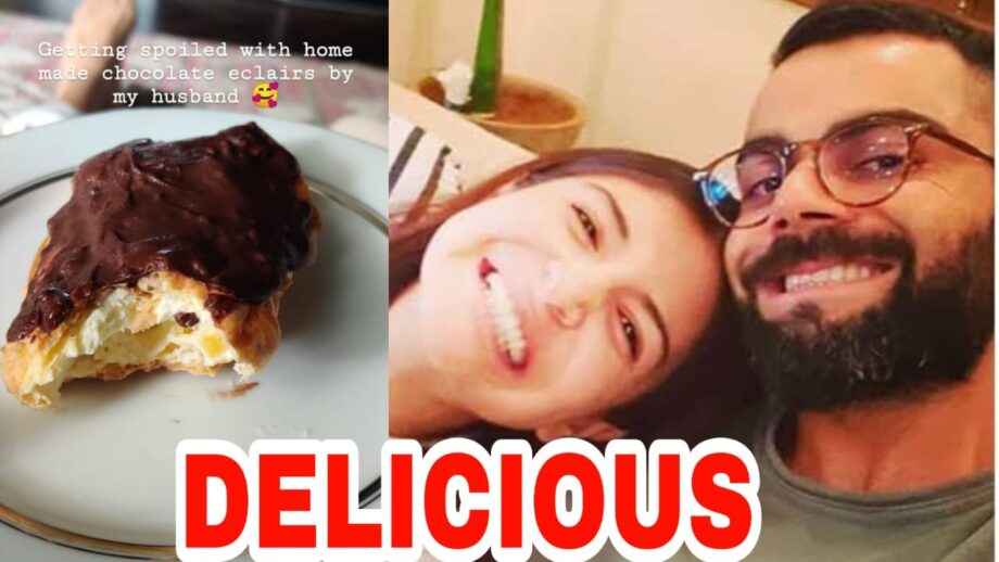 Lovey-dovey:  Cricket superstar Virat Kohli bakes homemade delicacy for Anushka Sharma 1