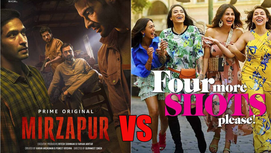 Mirzapur Vs Four More Shots Please: Which is Your Favourite Amazon Prime Series?