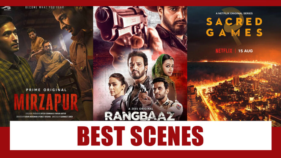 Mirzapur Vs Rangbaaz Vs Sacred Games: The Show With Maximum Best Scenes?