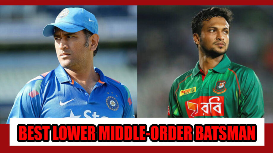 MS Dhoni vs Shakib Al Hasan: The Best Lower Middle-Order Batsman 1