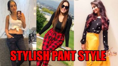 Nia Sharma, Munmun Dutta, Sriti Jha: Celebs-inspired super stylish pant style outfits