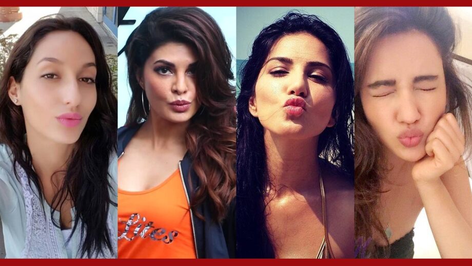 Nora Fatehi Vs Jacqueline Fernandez Vs Sunny Leone Vs Disha Patani - Who's your favourite 'Pout Queen'?