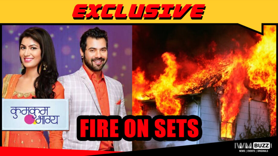 OMG!! Fire breakout on the set of Kumkum Bhagya