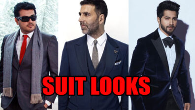 OMG! Mesmerizing Suit Looks From Ajith Kumar, Akshay Kumar, and Varun Dhawan