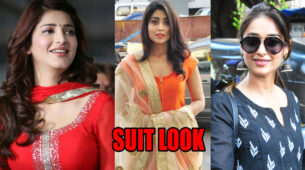 OMG! Mesmerizing Suit Looks From Shruti Haasan, Shriya Saran, and Ileana Dcruz!