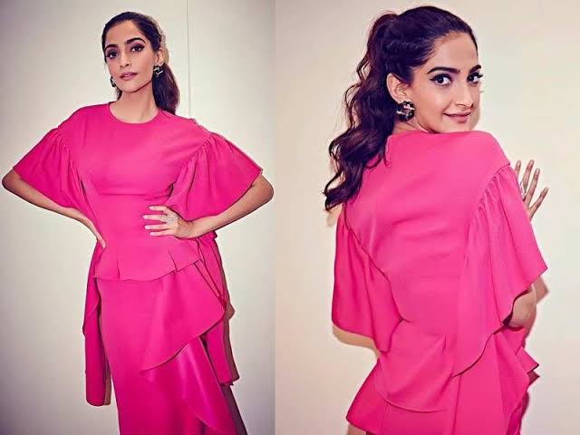 Pink Glow: Glowing Pink Styles To Copy From Tara Sutaria, Sonam Kapoor and Deepika Padukone - 0