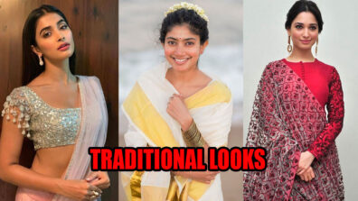 Pooja Hegde, Sai Pallavi, and Tamannaah Bhatia: These Young Actresses Slaying Traditional Outfits To Perfection