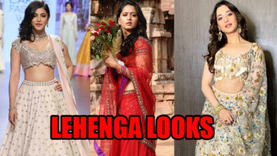 Prove Your Love For Traditions With These Lehenga Outfits From Shruti Haasan, Anushka Shetty, and Tamannaah Bhatia