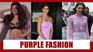 Purple Fashion: Slay your purple outfits like Jacqueline Fernandez, Disha Patani and Kiara Advani