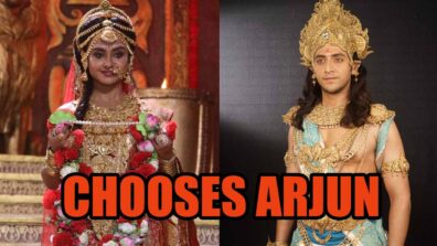 RadhaKrishn spoiler alert: Draupadi chooses Arjun as her partner