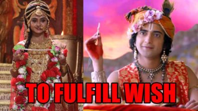 RadhaKrishn spoiler alert: Krishn to fulfill Draupadi’s wish