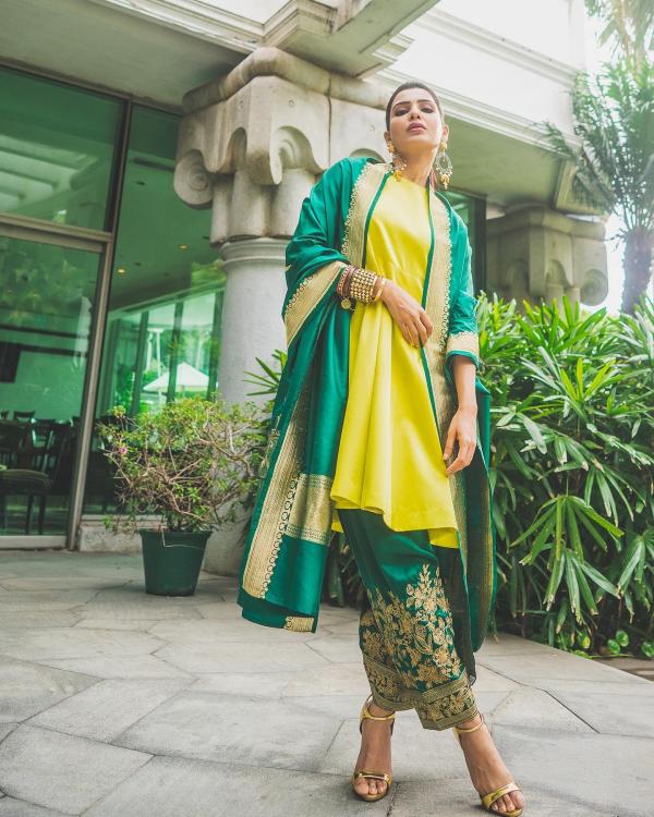 Rakul Preet Singh, Samantha Akkineni and Shruti Haasan’s Ethnic Outfits Is All You Need This Ganpati Festival Season! - 3