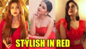 Take Tips From Reem Shaikh, Shrenu Parikh, Shraddha Arya To Wear Red In Stylish Ways