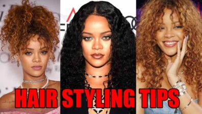 Rihanna Hairstyle: Take Hair Styling Tips For Curly Hair For Girls