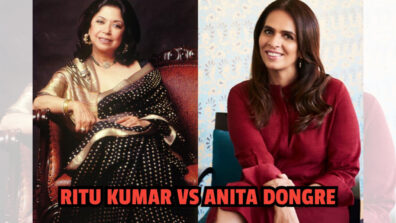 Ritu Kumar VS Anita Dongre: Your Favourite Female Indian Fashion Designer?