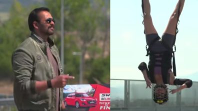 Rohit Shetty plays a funny upside-down trivia with Tejasswi Prakash on Khatron Ke Khiladi