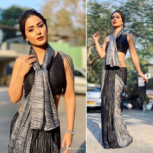 Take Inspo From Sarees & Blouses Worn By Hina Khan, Jennifer Winget & Shivangi Joshi - 1