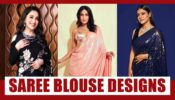 Saree Lovers! Madhuri Dixit Nene, Kareena Kapoor And Kajol’s Awesome Saree Blouse Designs