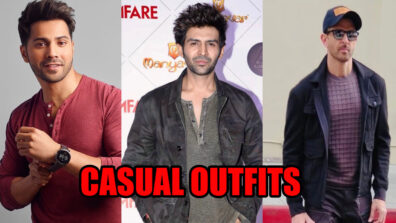 Sassy Style: Get Lively Like Varun Dhawan, Kartik Aaryan and Hrithik Roshan In Casual Styles