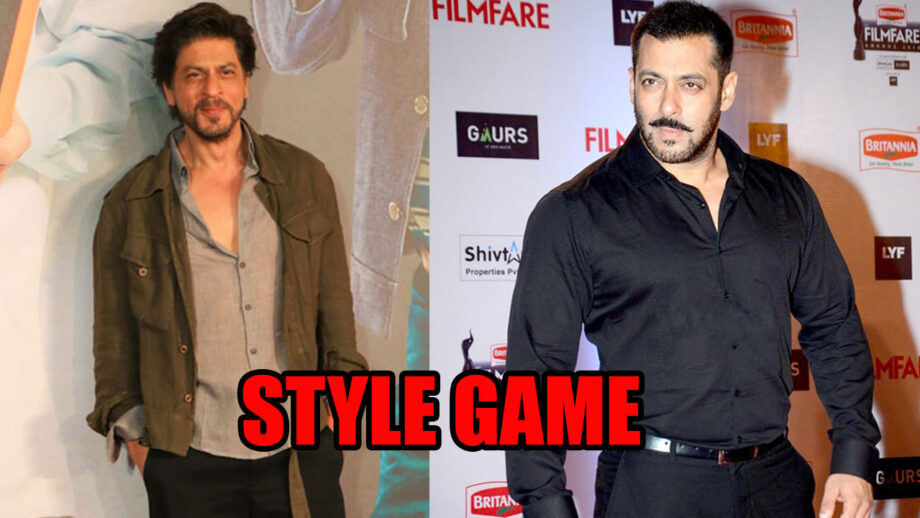 Shah Rukh Khan vs Salman Khan: Who Has The Best Style Game?