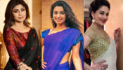 Shilpa Shetty, Juhi Chawla, Madhuri Dixit In Satin Silk Saree To Make Every Occasion Special