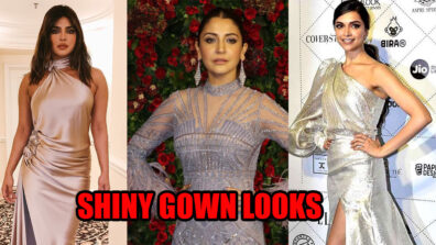 Shiny Gown Looks To Steal From Priyanka Chopra, Anushka Sharma, and Deepika Padukone