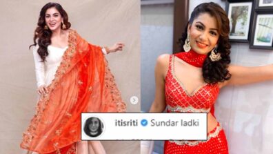 Shraddha Arya shares pretty picture, Sriti Jha comments ‘sundar ladki’